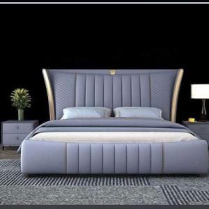 Baxton studio marguerite linen platform bed beige